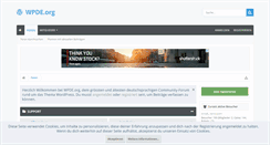 Desktop Screenshot of forum.wpde.org